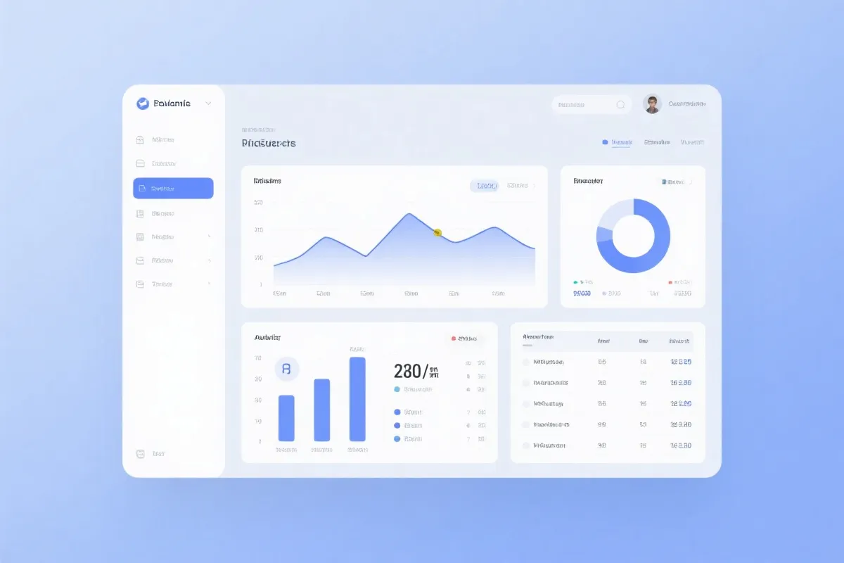 数据平台界面示意