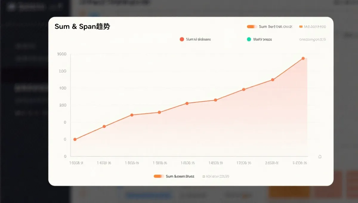 和值与跨度趋势示意